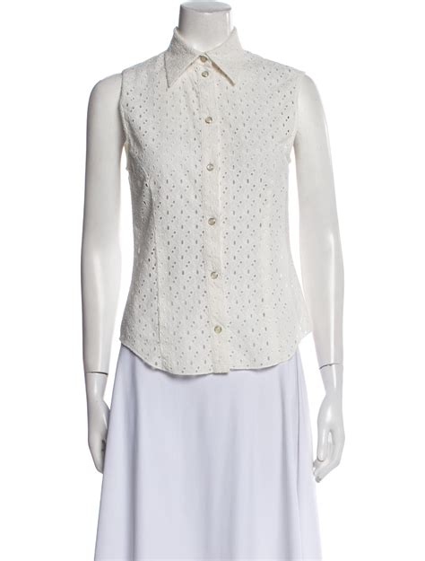 christian dior shirts womens|christian dior button up top.